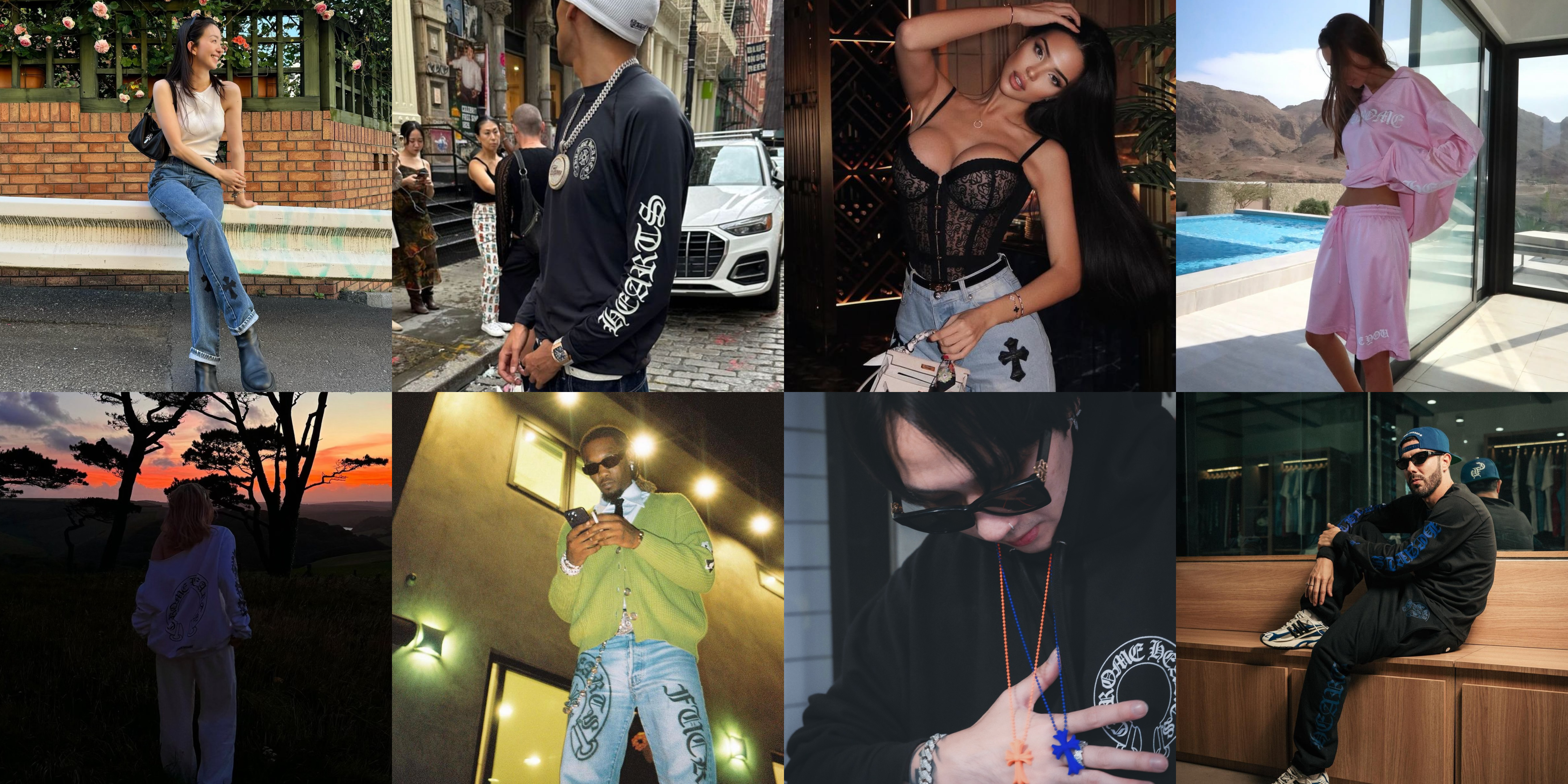 Chrome Hearts community — tag us to get featured